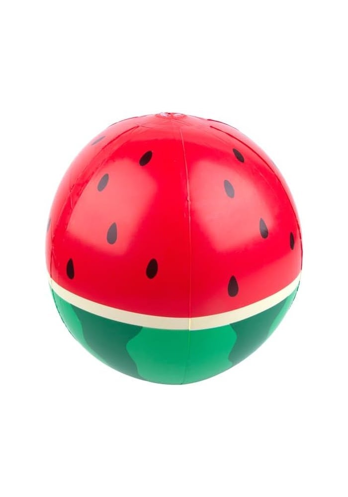 DAISO Watermelon Beach Ball - Inflatable Summer Toy, 26 cm - Image 1